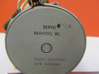 SERVO SHUNT RESISTOR ROTARY TYPE VARIABLE AIRCRAFT PART AS PICTURED &8z-a-35