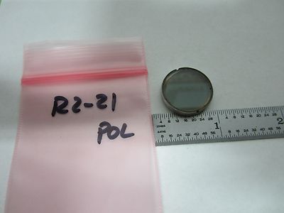 MICROSCOPE PART POLARIZER POL OPTICS AS IS BIN#R2-21