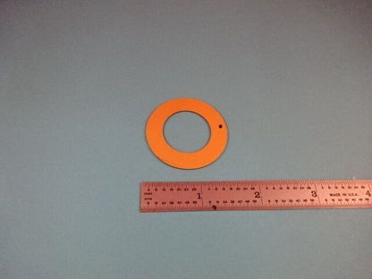 QUARTZ BLANK X-CUT GOLD PLATED for SENSOR FORCE OR PRESSURE CELL AS IS #F4-B-09