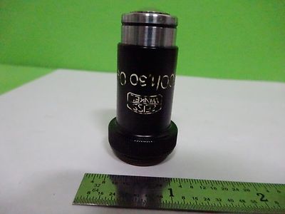 Microscope Part Objective Carl Zeiss AG Winkel 100X Germany Optics