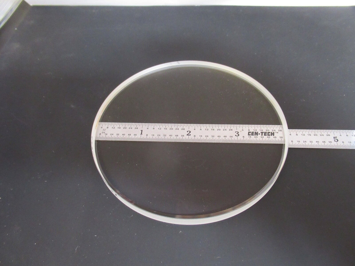 Optical BK7 Glass Round Window Plate 4.00" Diameter Optics