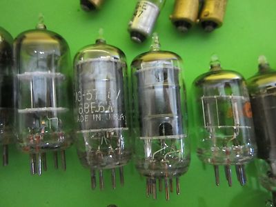 LOT 19 VACUUM TUBES LAMPS HAMMARLUND SP-600 VINTAGE RADIO BIN#E4-02