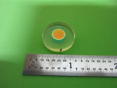OPTICAL ZERODUR COATED WINDOW ATOMIC CLOCK OR GYRO LASER OPTICS  BIN#40-N