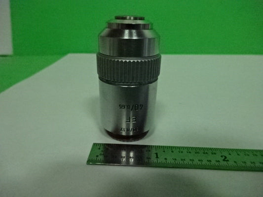 Microscope Part Objective Ernst Leitz Wetzlar Germany Ef 40X Optics