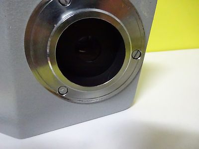 MICROSCOPE PART LEITZ GERMANY HEAD OPTICS AS IS BIN#17-D-02