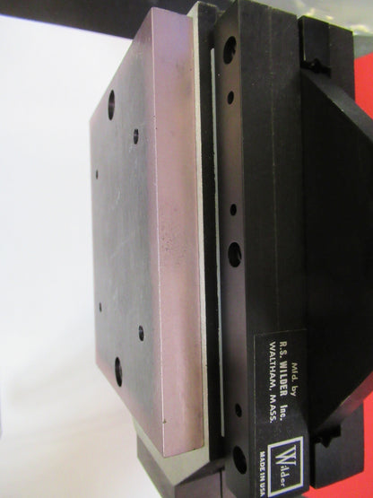 BARNES  WILDER STAGE XY TABLE WORKS OK  MICROSCOPE PART AS PICTURED  S3-B-87