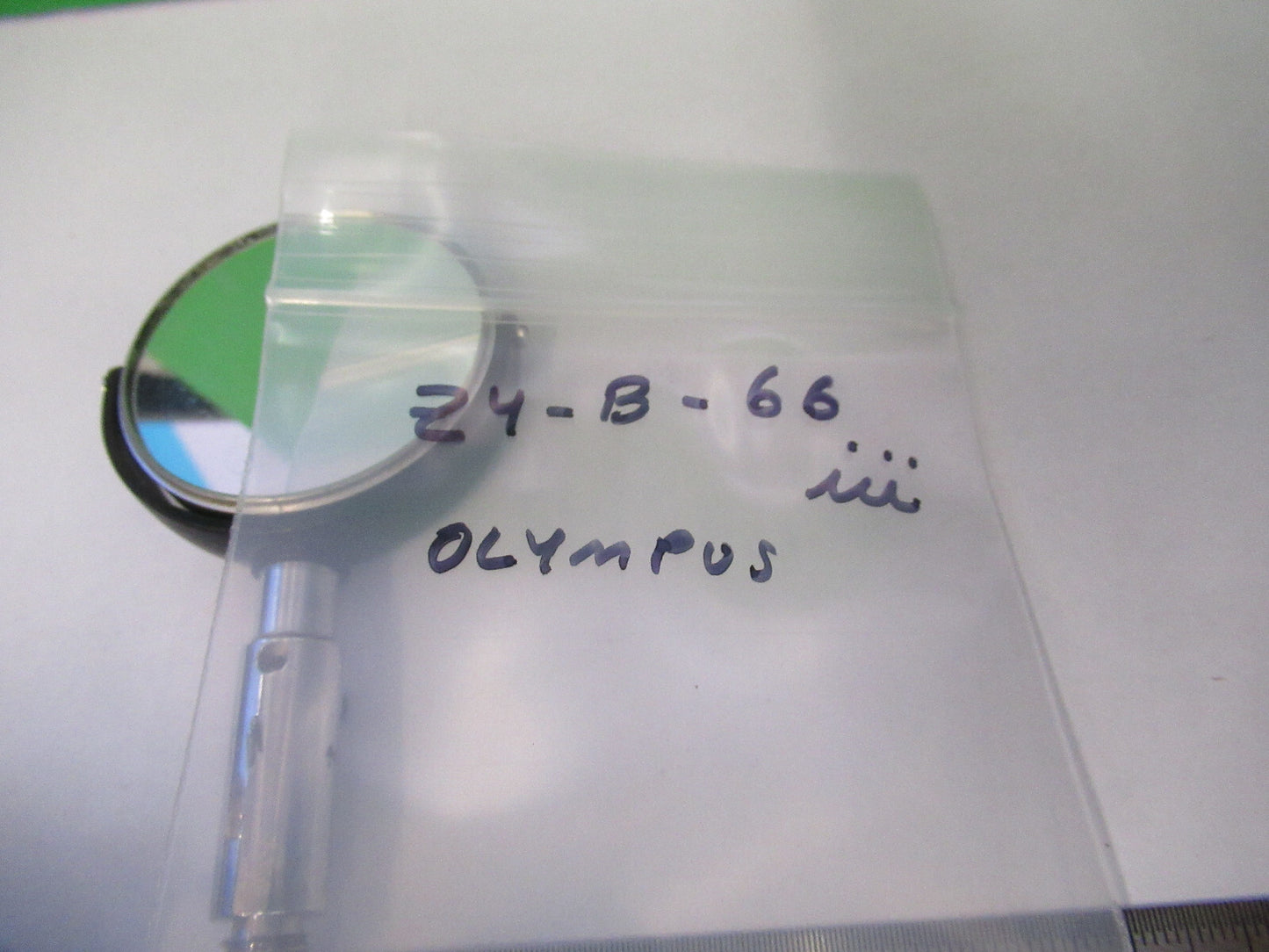 OLYMPUS JAPAN MIRROR ILLUMINATOR OPTICS  MICROSCOPE PART AS PICTURED Z4-B-66