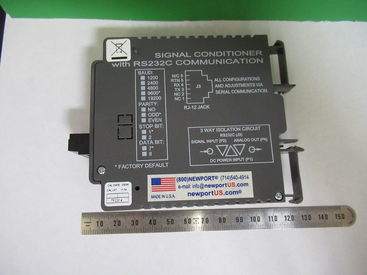Newport Electronics Signal Conditioner RS232 Idrn-tc/n