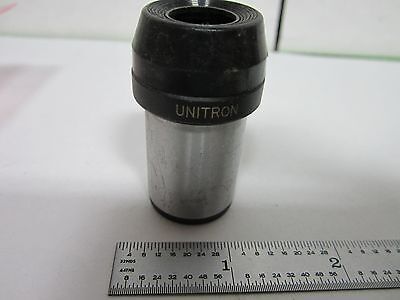 MICROSCOPE PART UNITRON EYEPIECE WFH15X OPTICS AS IS BIN#M8-49