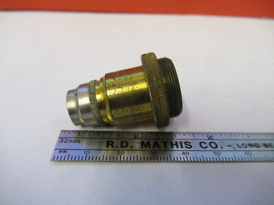 ANTIQUE SEIBERT WETZLAR OBJECTIVE  "2" MICROSCOPE PART AS PICTURED &8z-a-106