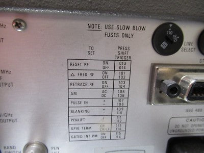Wiltron Swept Frequency Synthesizer 2-20 GHz Model 6737B-20