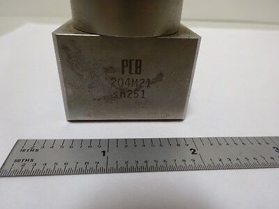 PCB PIEZOTRONICS FORCE LOAD CELL 204M21 SENSOR AS IS #E1-A-01