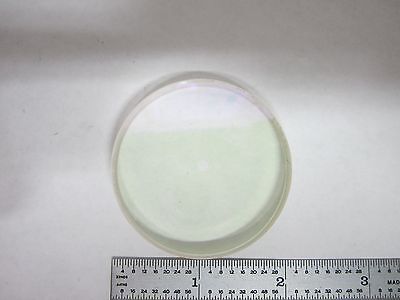 OPTICAL UV ULTRAVIOLET COATED LENS [burnt spot] LASER OPTICS AS IS BIN#R8-54