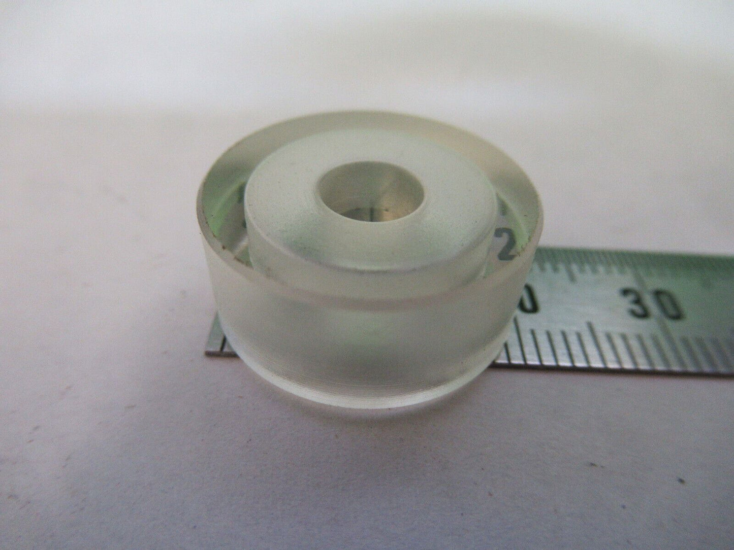 OPTISCHES ZERODUR-BEARBEITETES GLAS, SELTENES MINI-RLG, LITTON OPTICS, WIE ABGEBILDET &amp;H3-B-44 