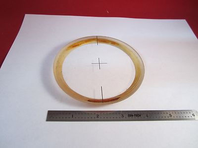 OPTISCHES GROSSES MIL-SPEZ.-ZIEL-CROSSHAIR-GLAS-LASEROPTIK-BIN#C6-11