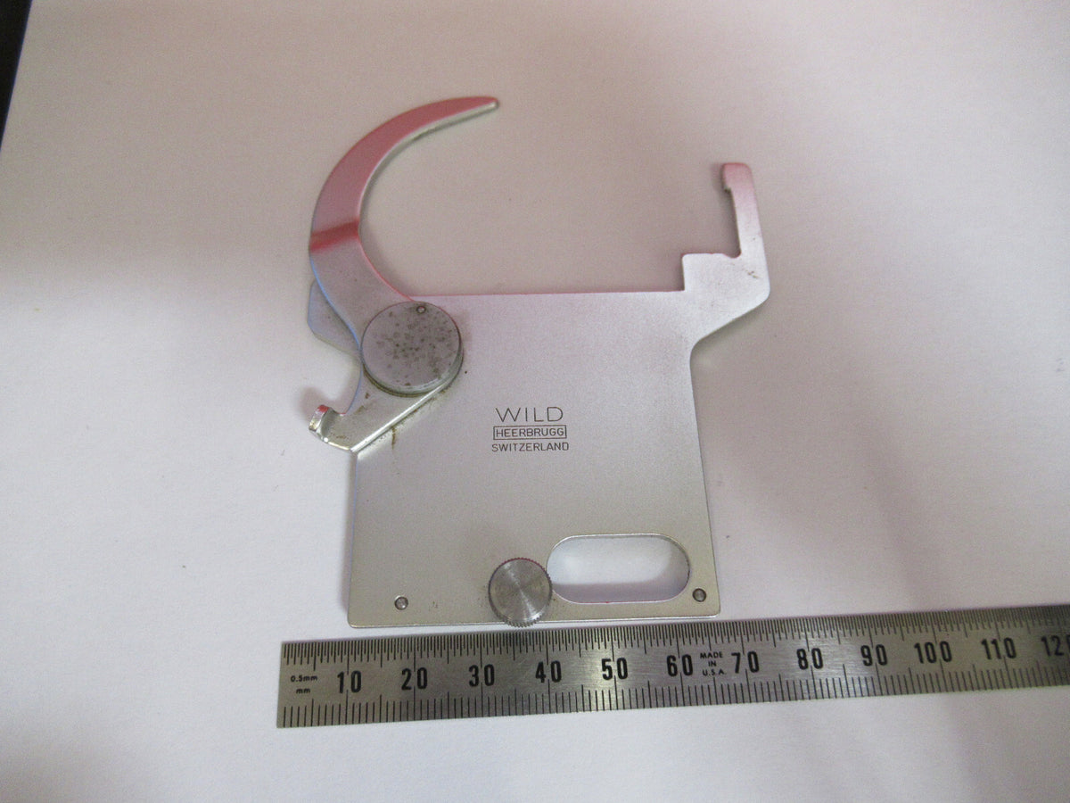 Wild M20 Clip Assembly Stage Microscope Part