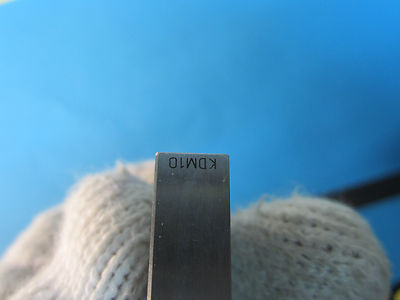 L.S. STARRETT WEBBER 4" STANDARD BLOCK INSPECTION METROLOGY BIN#23