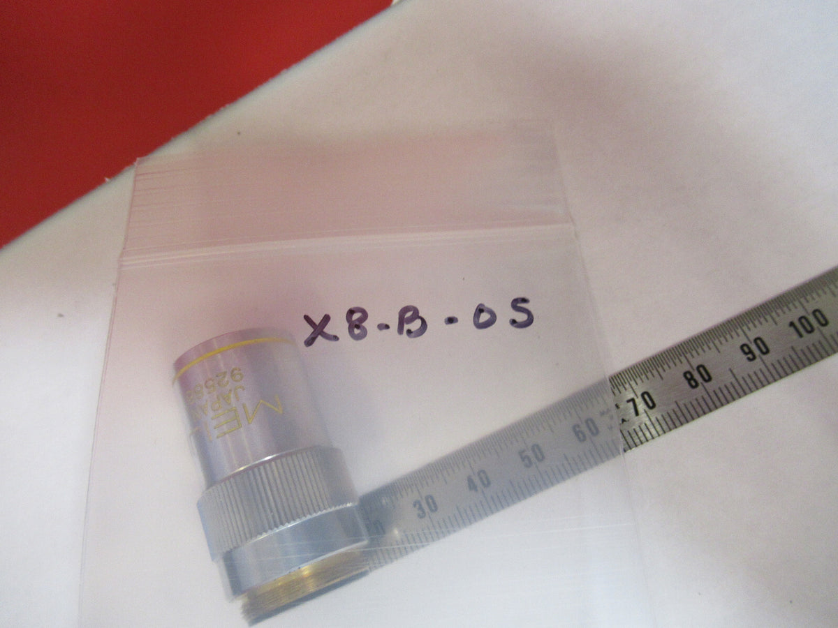 Meiji Japan 10X /160 Objective Lens Microscope Part