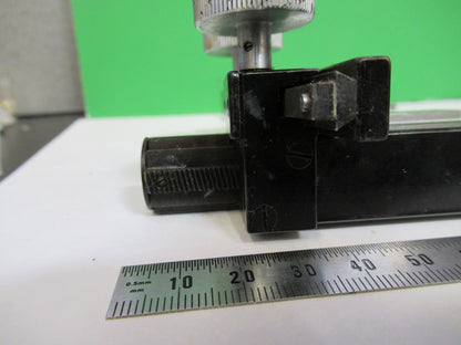 BAUSCH LOMB ANTIQUE XY CLIPS ASSEMBLY MICROSCOPE PART AS PICTURED Y4-FT-82