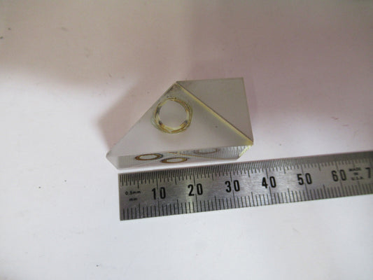 OLYMPUS JAPAN  GLASS PRISM HEAD MICROSCOPE PART AS PICTURED  T1-A-57