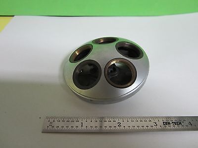 MICROSCOPE PART LEITZ NOSEPIECE AS IS BIN#8X-B-2