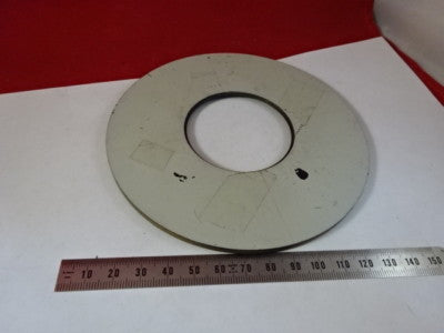 Brass Stage Table Neophot Aus Jena Germany Microscope Part