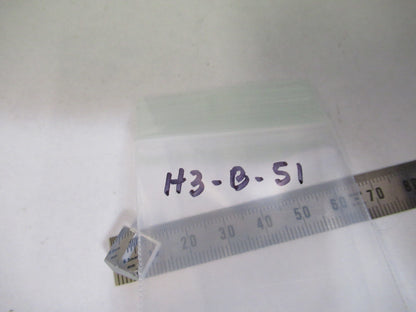 OPTICAL MINI GLASS PRISM OPTICS AS PICTURED &H3-B-51