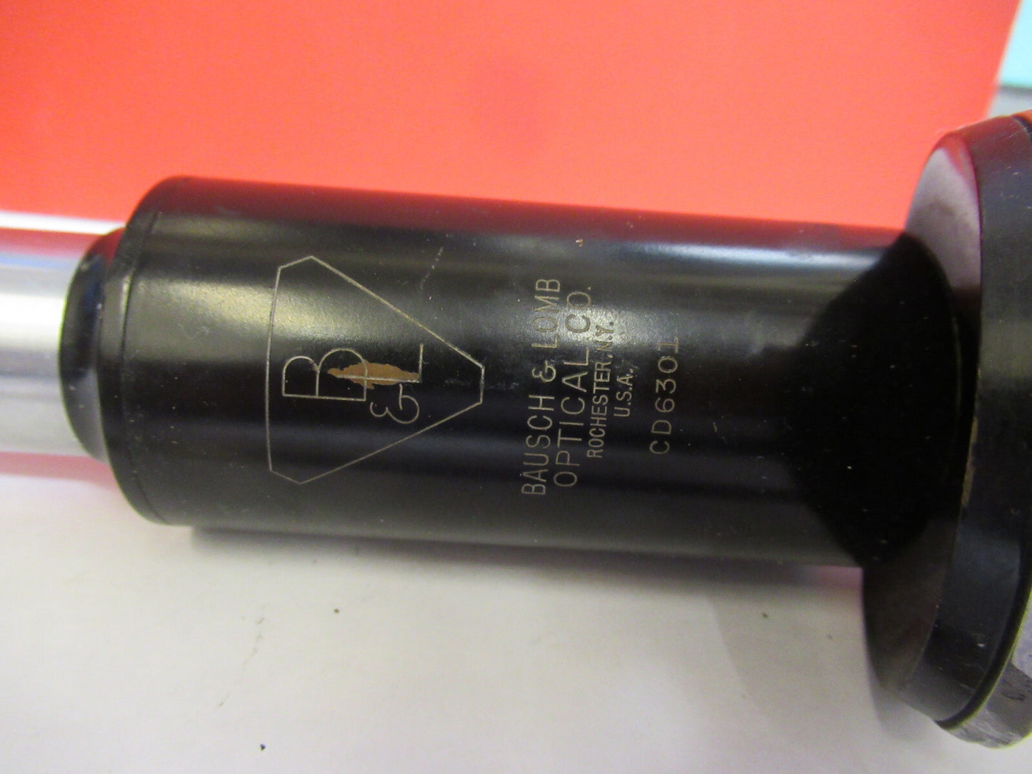 BAUSCH LOMB tubus + nosepiece OPTICS MICROSCOPE PART AS PICTURED T9-A-26