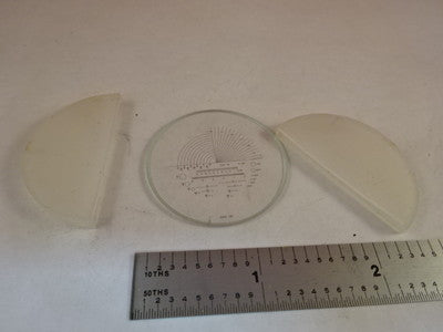 MIKROSKOPTEIL SPI LOPE LUPE RETICLE OPTICS AS IS #21-A-19