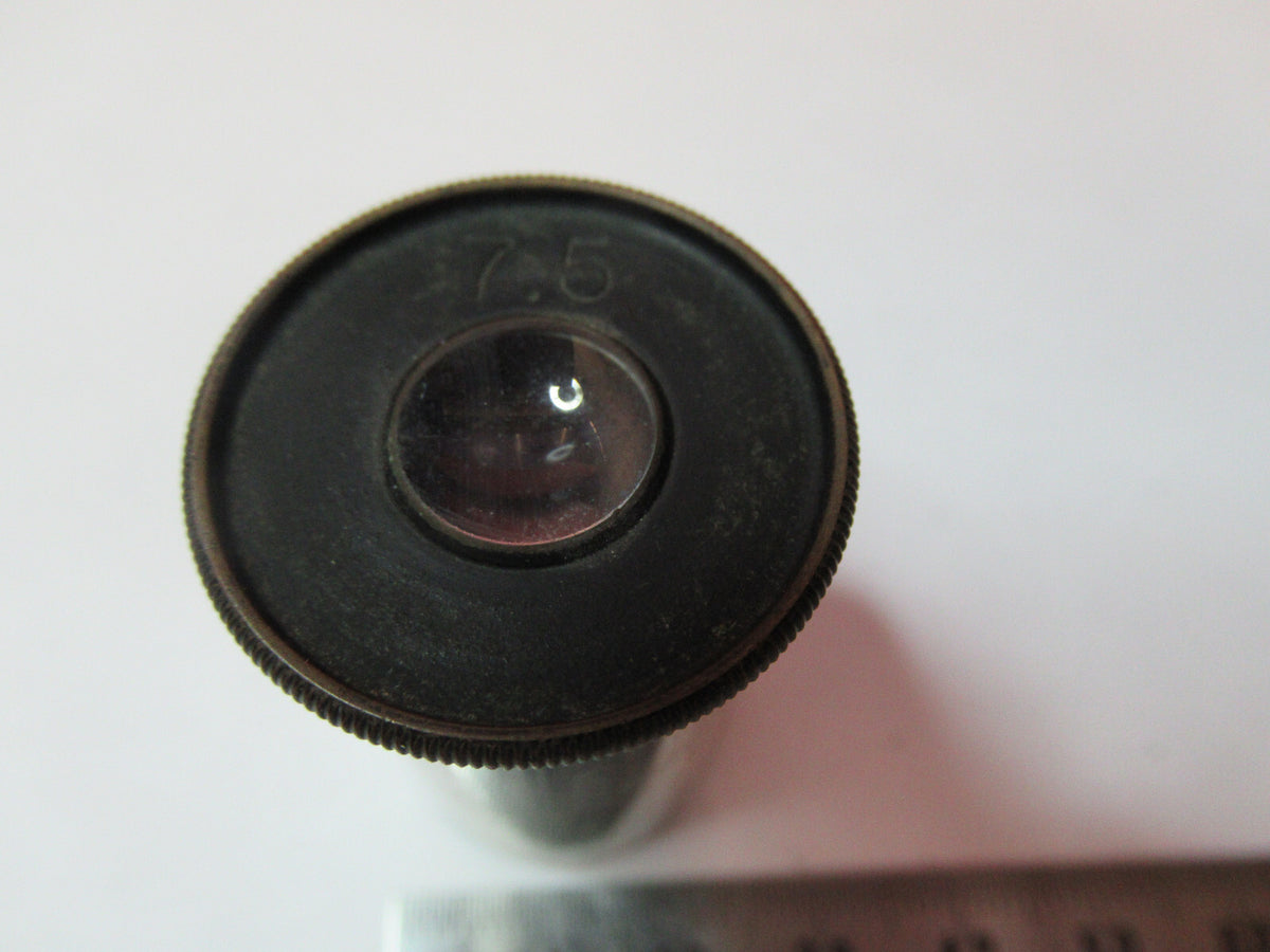 ANTIQUE AS IS 7.5X BAUSCH LOMB EYEPIECE MICROSCOPE PART AS PICTURED X8-FT-76