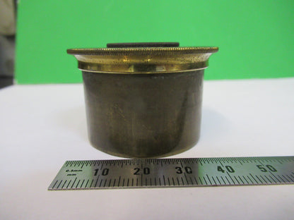 Antique Brass Condenser Fixture England Microscope Part