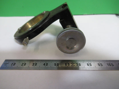 Bausch & Lomb Brass Condenser Holder Antique Microscope Part