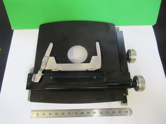 American Optics American Optical Co. Vintage Stage Table Xy Microscope Part