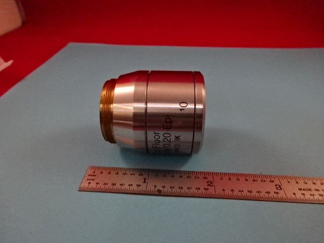 Reichert Austria Polyvar 10X Lwd Objective Optics Microscope Part