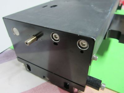 OPTICAL LASER  LINEAR STAGE POSITIONING WITHOUT MOTOR OPTICS AS IS BIN#A1