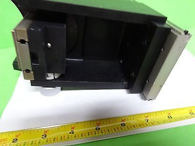 MICROSCOPE PART POLYVAR REICHERT LEICA SUPPORT STAGE TABLE AS IS BIN#60