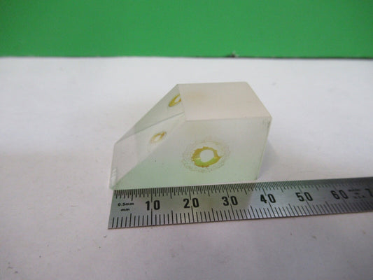 BAUSCH LOMB GLASS PRISM HEAD OPTICS MICROSCOPE PART as pictured H3-B-13