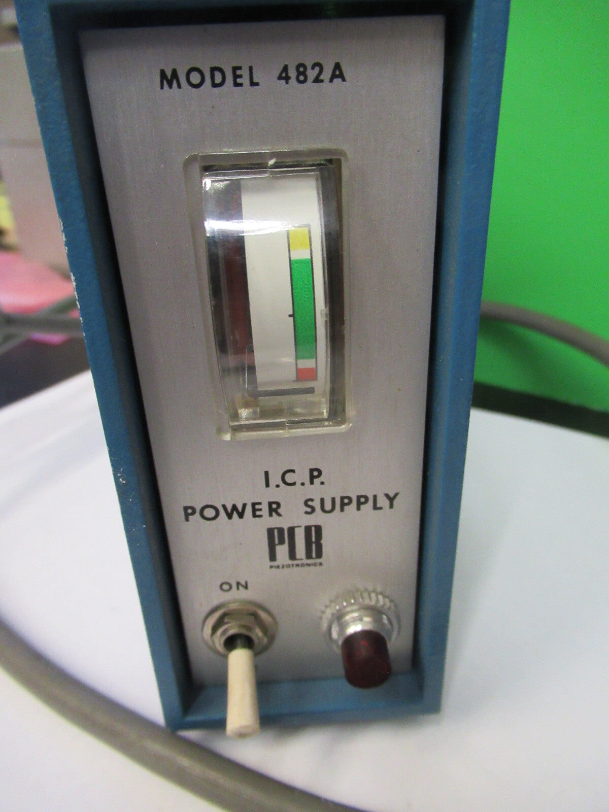 PCB PIEZOTRONICS 482A ICP P.S. ACCELEROMETER VIBRATION SENSOR AS PIC #5-B-20