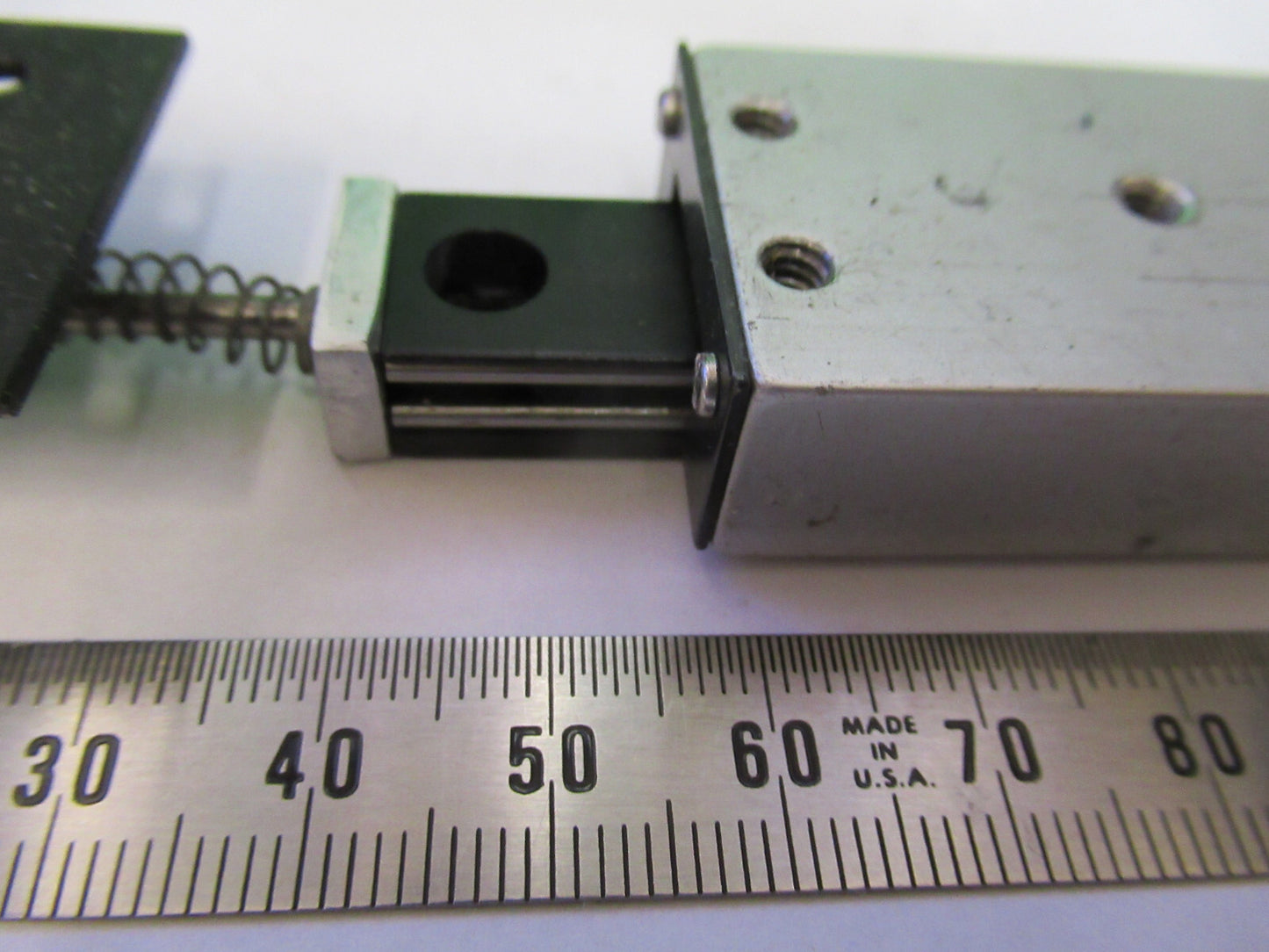 ASSEMBLY  DELTRON POSITIONING LINEAR STAGE BALL BEARING AS PICTURED #P8-B-19