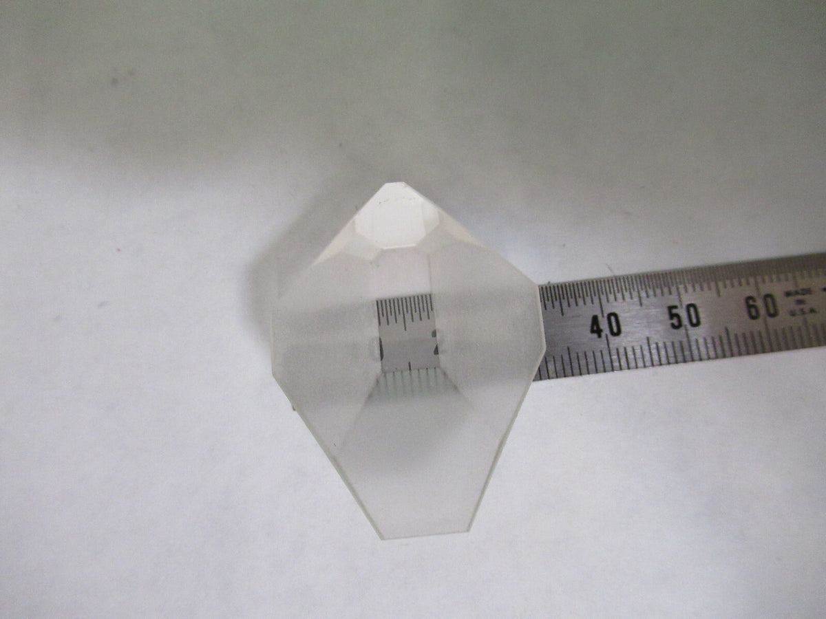 NIKON JAPAN RARE PRISM GLASS OPTICS MICROSCOPE PART AS PICTURED X4-A-37
