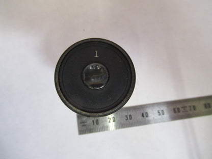 Antique Bausch & Lomb "1" Eyepiece Optics Microscope Part