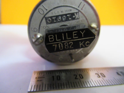 BLILEY RESONATOR QUARTZ CRYSTAL VF1 VARIABLE FREQUENCY AS PICTURED Y1-A-32