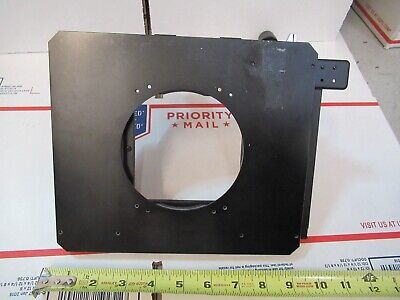 NIKON DIAPHOT STAGE TABLE SPECIMEN OPTICS MICROSCOPE PART AS PICTURED &15-A-01