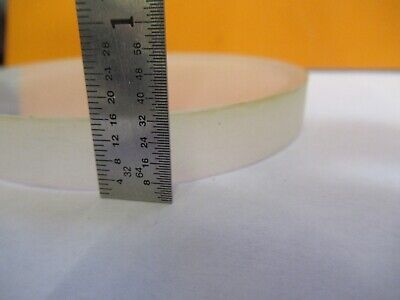 OPTICAL LARGE LENS DULL POLISHED PLANO CONCAVE GLASS OPTICS as pictured &8M-A-90