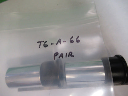 PAIR EYEPIECE WILD HEERBRUGG SWISS 10xW MICROSCOPE PART AS PICTURED T6-A-66