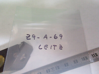Ernst Leitz Wetzlar Germany Glass Prism Optics Microscope Part
