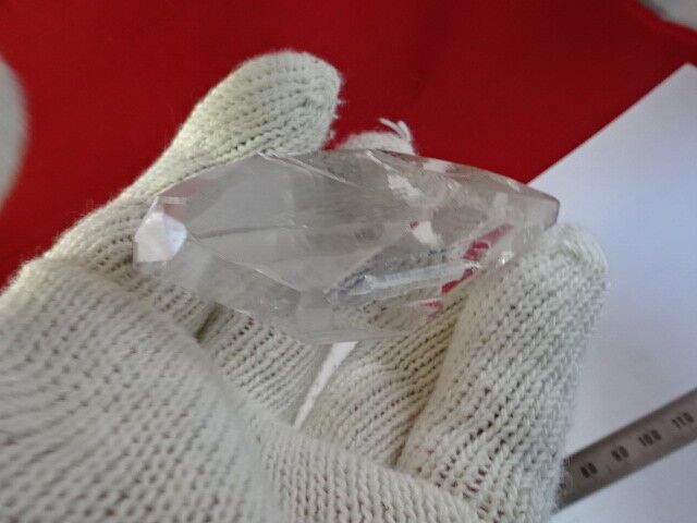 RARE BOULE SYNTHETIC QUARTZ SINGLE CRYSTAL HIGH PRESSURE SEED INSIDE &5-DT-B