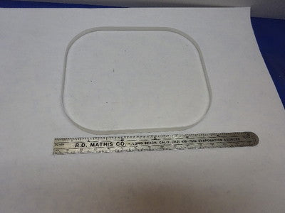 Mil-spec Chamfered BK7 Glass Huge Thick Window Optical Optics