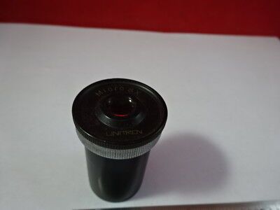 UNITRON MICRO OCULAR EYEPIECE 8X OPTICS MICROSCOPE PART AS IS #91-73