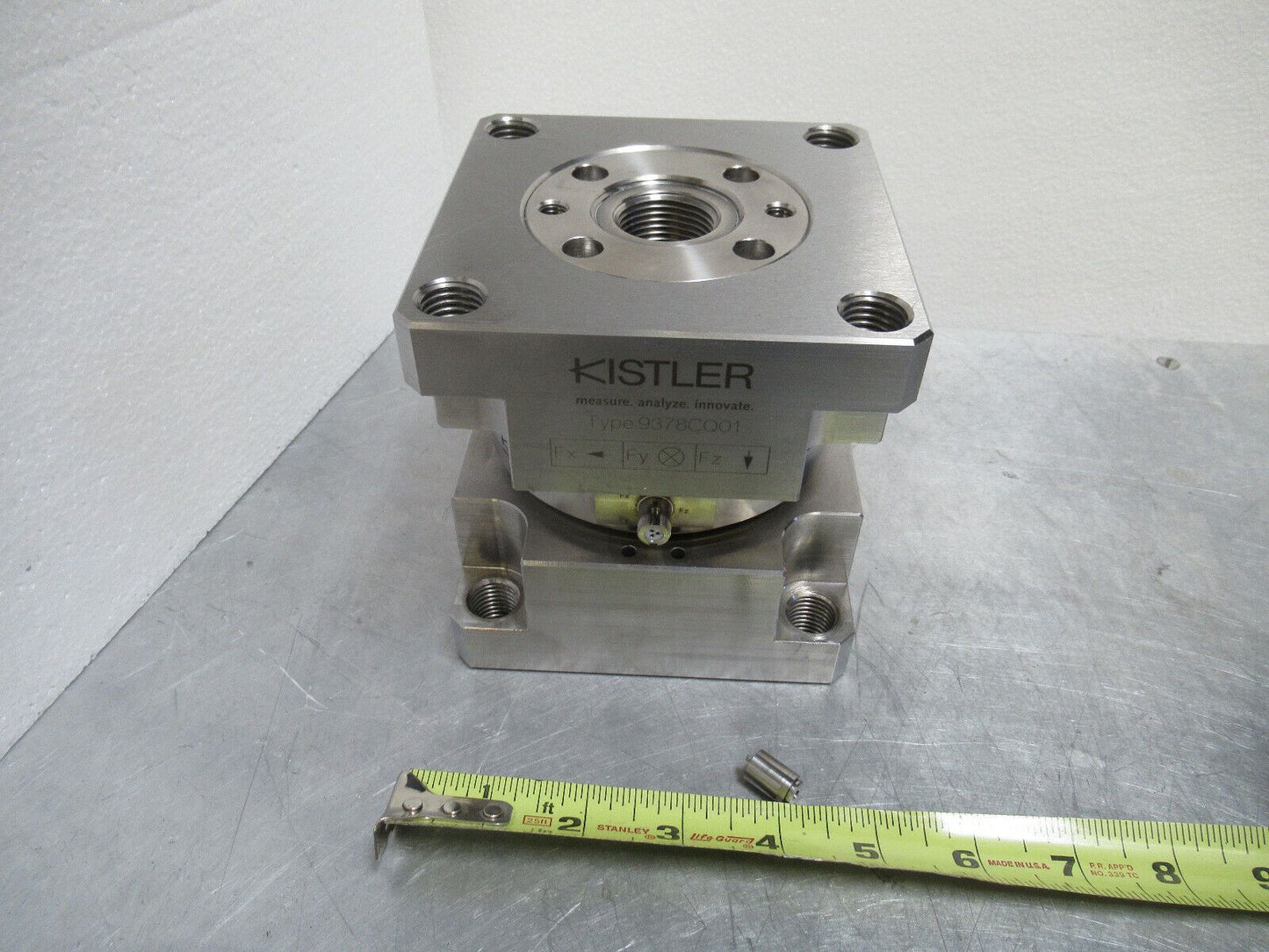 KISTLER huge triax FORCE LINK LOAD CELL 9078C SENSOR for dinamometer AS PICTURED